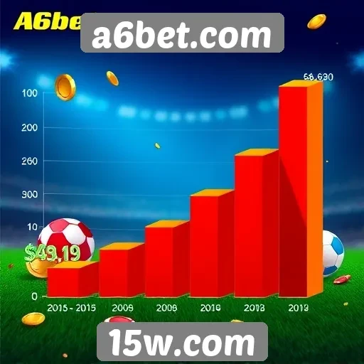 Estatísticas de crescimento da A6bet.com em jogos de azar